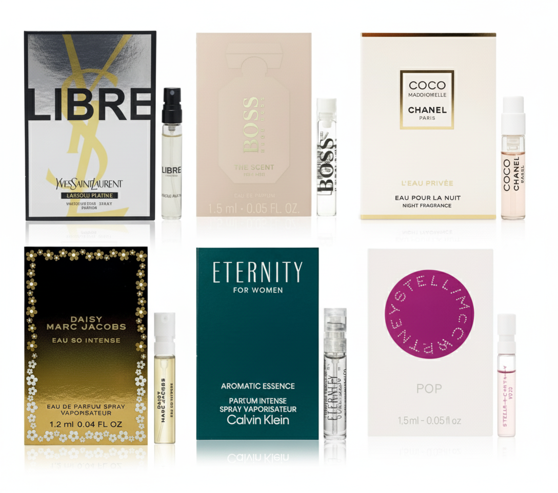 Designer Perfume Set – Classic Floral & Elegant Mix | BellaGlamour Edit